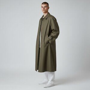 Alligator "Super Galecoat", Vintage Single Breasted Trench Coat, Size 2X (49")